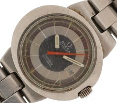 Omega, vintage ladies Omega Dynamic automatic wristwatch with date aperture, 30mm wide : For further