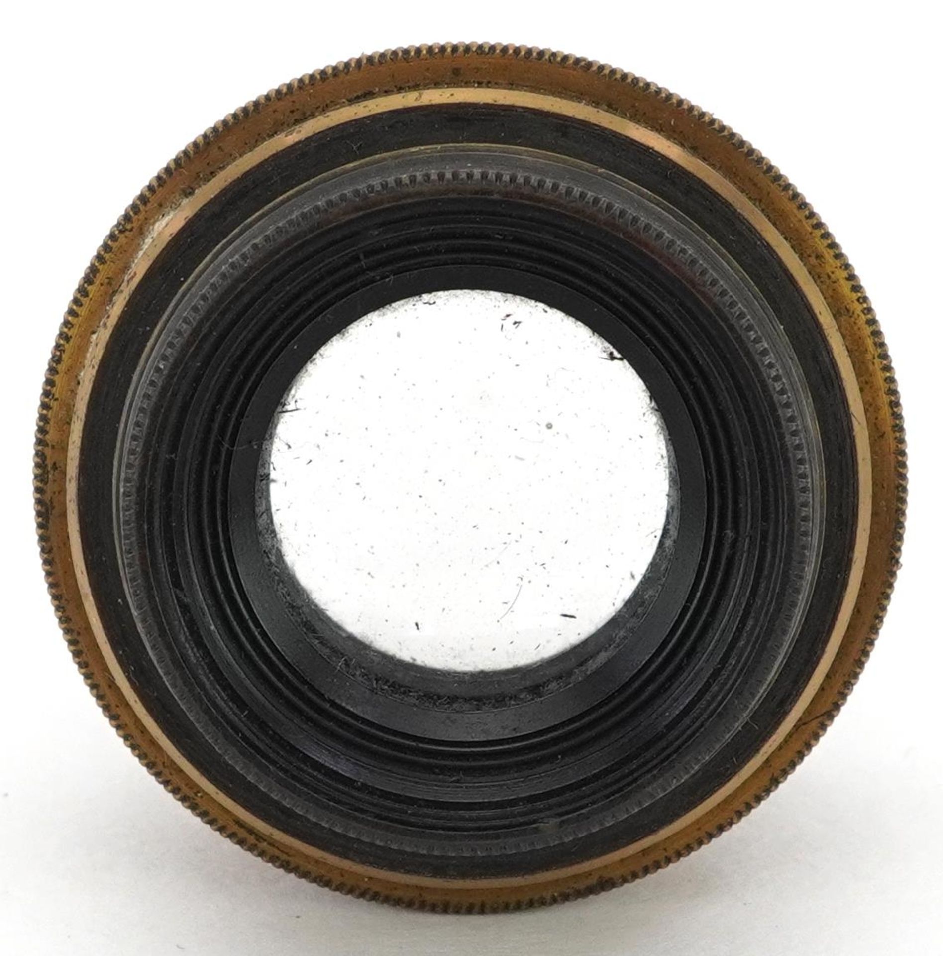 Cased Ross of London Symmetric Anastigmat lens numbered 58558, 3.5cm in length : For further - Bild 6 aus 6