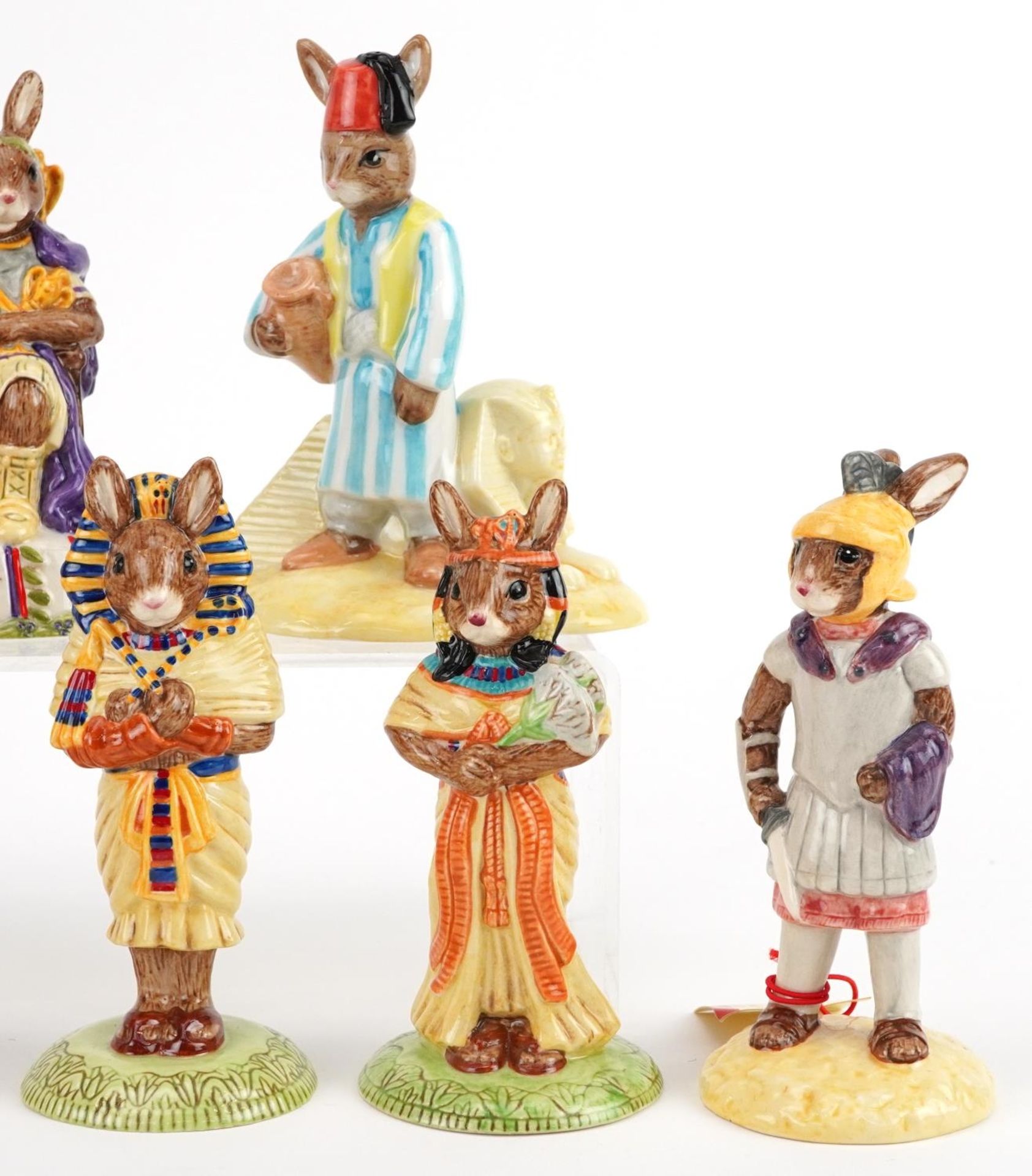 Seven Royal Doulton Bunnykins figures, five with certificates, comprising Emperor Bunnykins, - Image 3 of 7