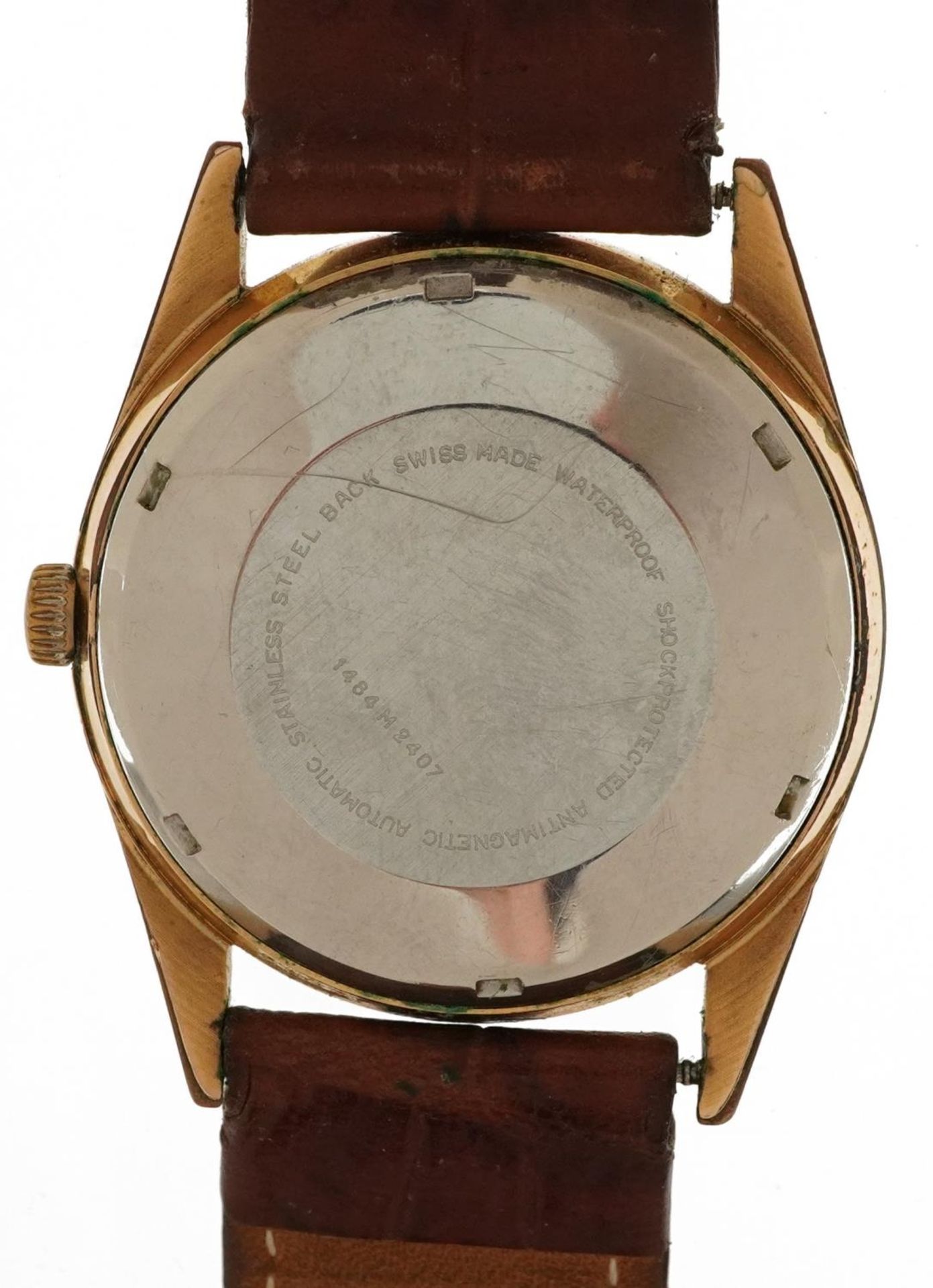 Nivada, gentlemen's Nivada Antarctic automatic wristwatch with day/date aperture, the case - Bild 3 aus 4