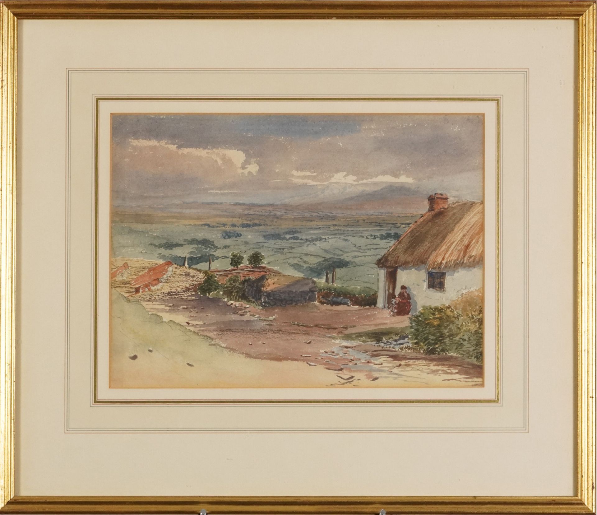 G F Granville - View near Belfast with The Morn Mountains in the distance and one other, pair of - Bild 6 aus 8