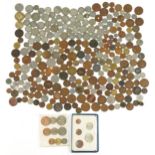 Antique and later predominantly British coinage including pre decimal, pre 1947 shillings and two