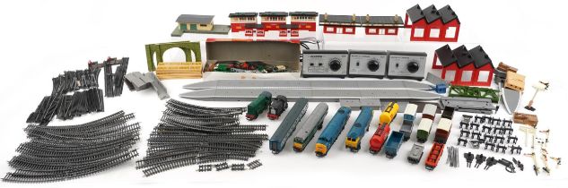 Hornby OO gauge model railway including locomotives and accessories : For further information on