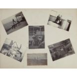 Early 20th century social history photographs arranged in an album including Tasmania,