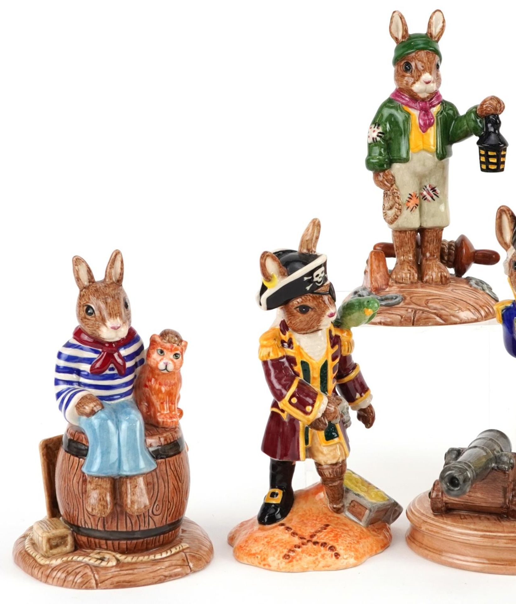 Seven Royal Doulton Bunnykins figures from the Shipmates Collection with certificates comprising - Image 2 of 6