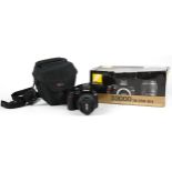 Nikon D3000 camera with accessories and box : For further information on this lot please visit