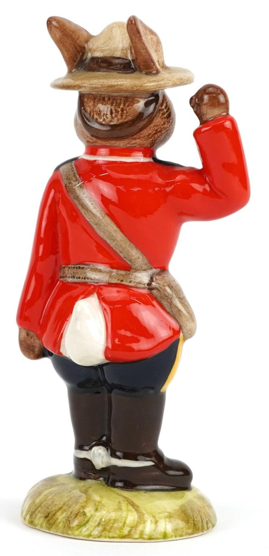 Royal Doulton Mountie Bunnykins figure DB135 Special edition of 750, 10cm high : For further - Bild 2 aus 3