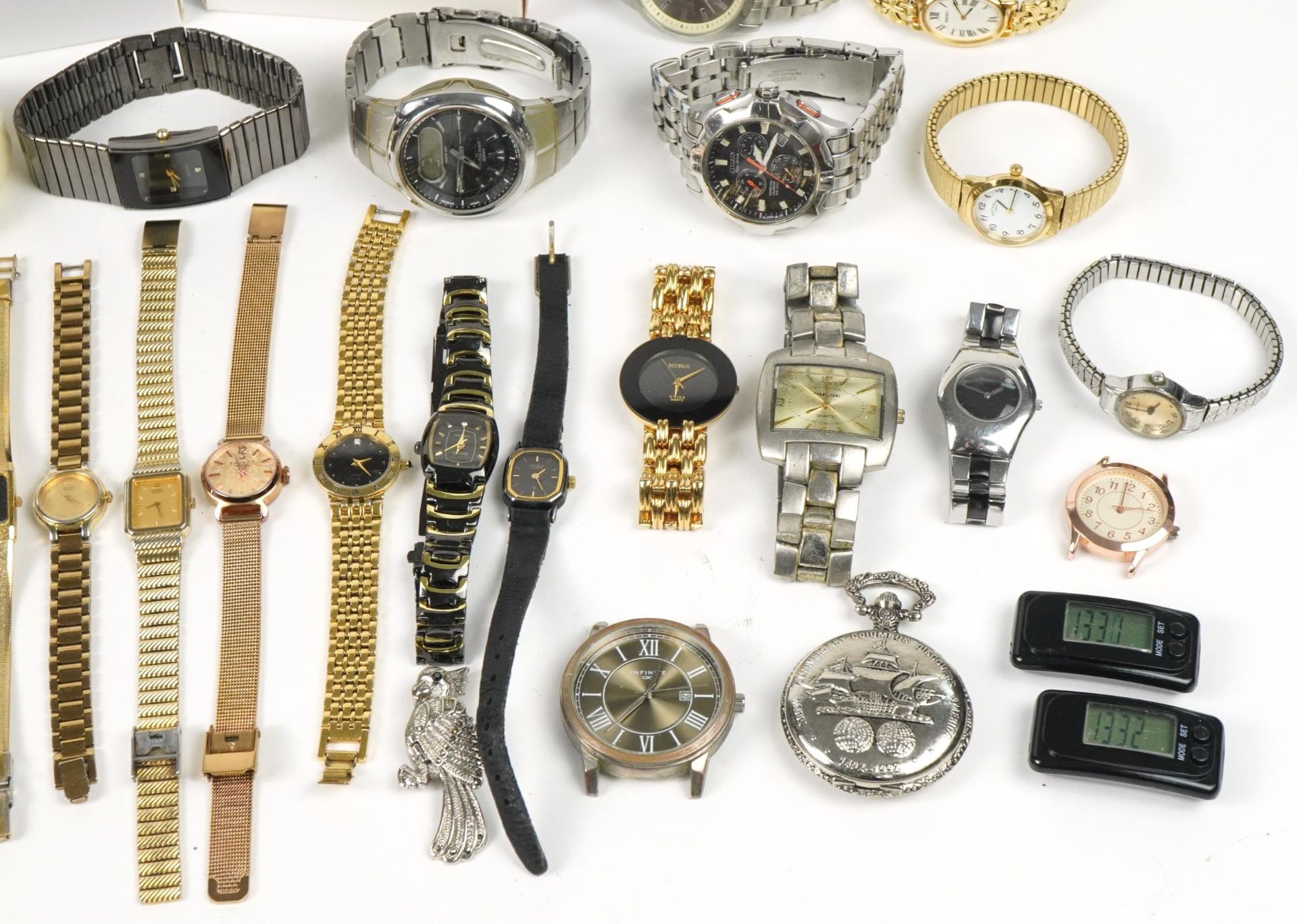 Large collection of vintage ladies and gentlemen's wristwatches including Citizen Eco Drive, - Image 5 of 5