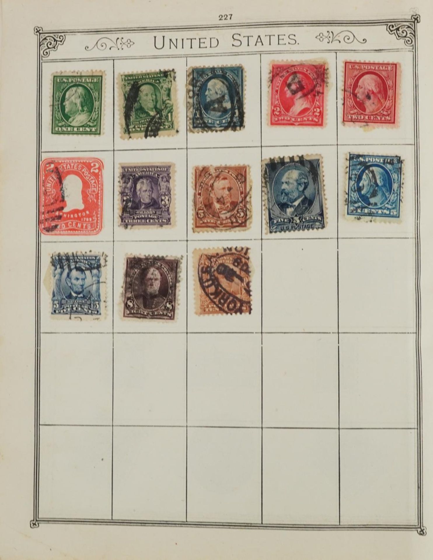 Collection of antique and later British and world stamps predominantly arranged in albums and - Bild 7 aus 11