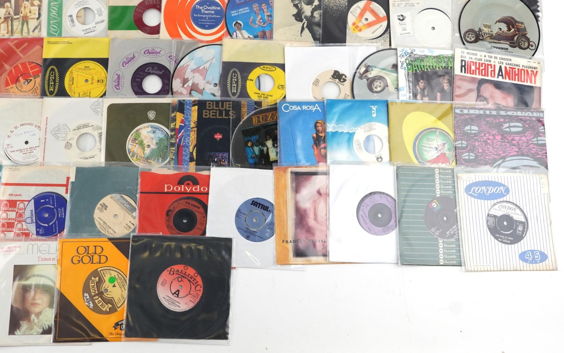 45rpm records including Mike Oldfield and Dick Hyman : For further information on this lot please - Image 5 of 5