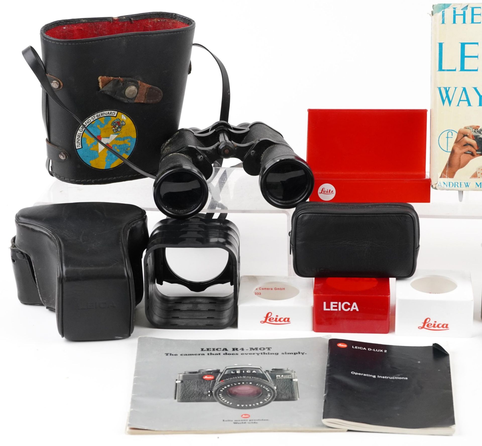Cameras, binoculars and accessories, predominantly Leica including Z2X Digilux and R4 : For - Image 2 of 3