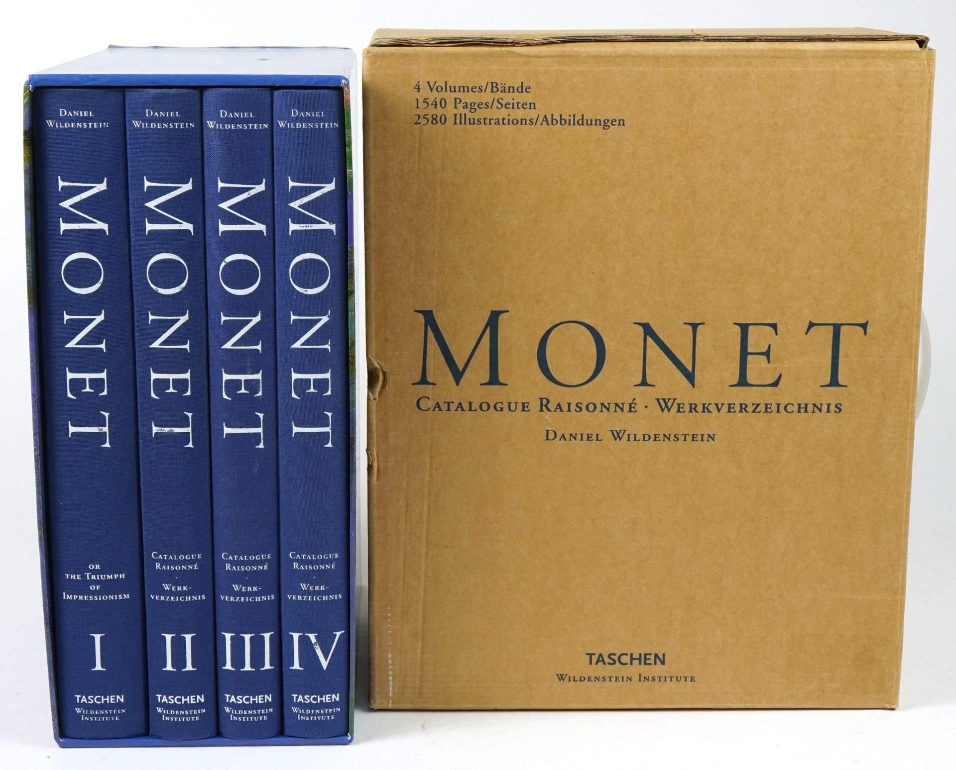 Monet Catalogue Raisonne, four volumes by Daniel Wildenstein published by Taschen : For further