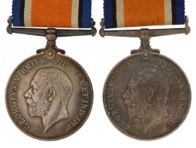 Two British military World War I 1914-18 war medals awarded to 318323F.CADET.F.B.P.LUMSDEN.R.A.F and