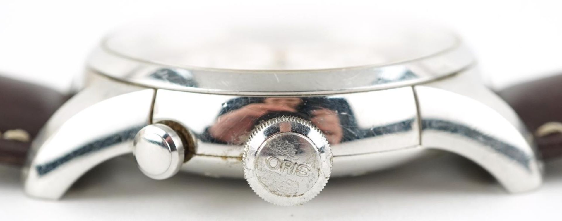 Oris, gentlemen's stainless steel Oris Worldtimer automatic wristwatch, model 7581, the case 42mm in - Bild 4 aus 5