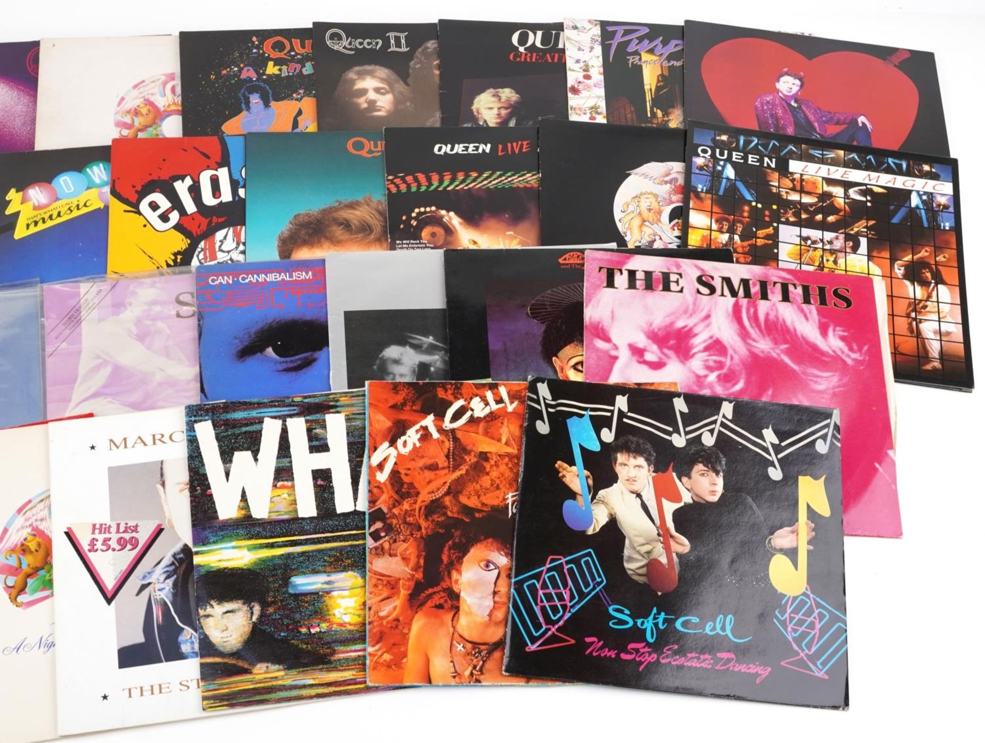 Vinyl LP records including The Smiths, Simple Minds and Queen : For further information on this - Image 3 of 3