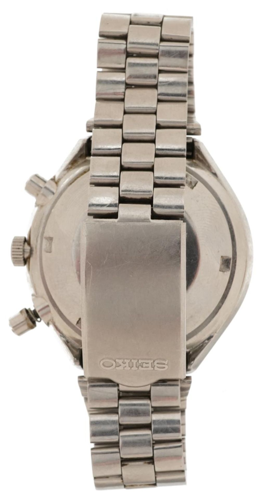 Seiko, gentlemen's 1970s Seiko chronograph automatic 6138-8030 wristwatch with day/date aperture, - Bild 4 aus 8
