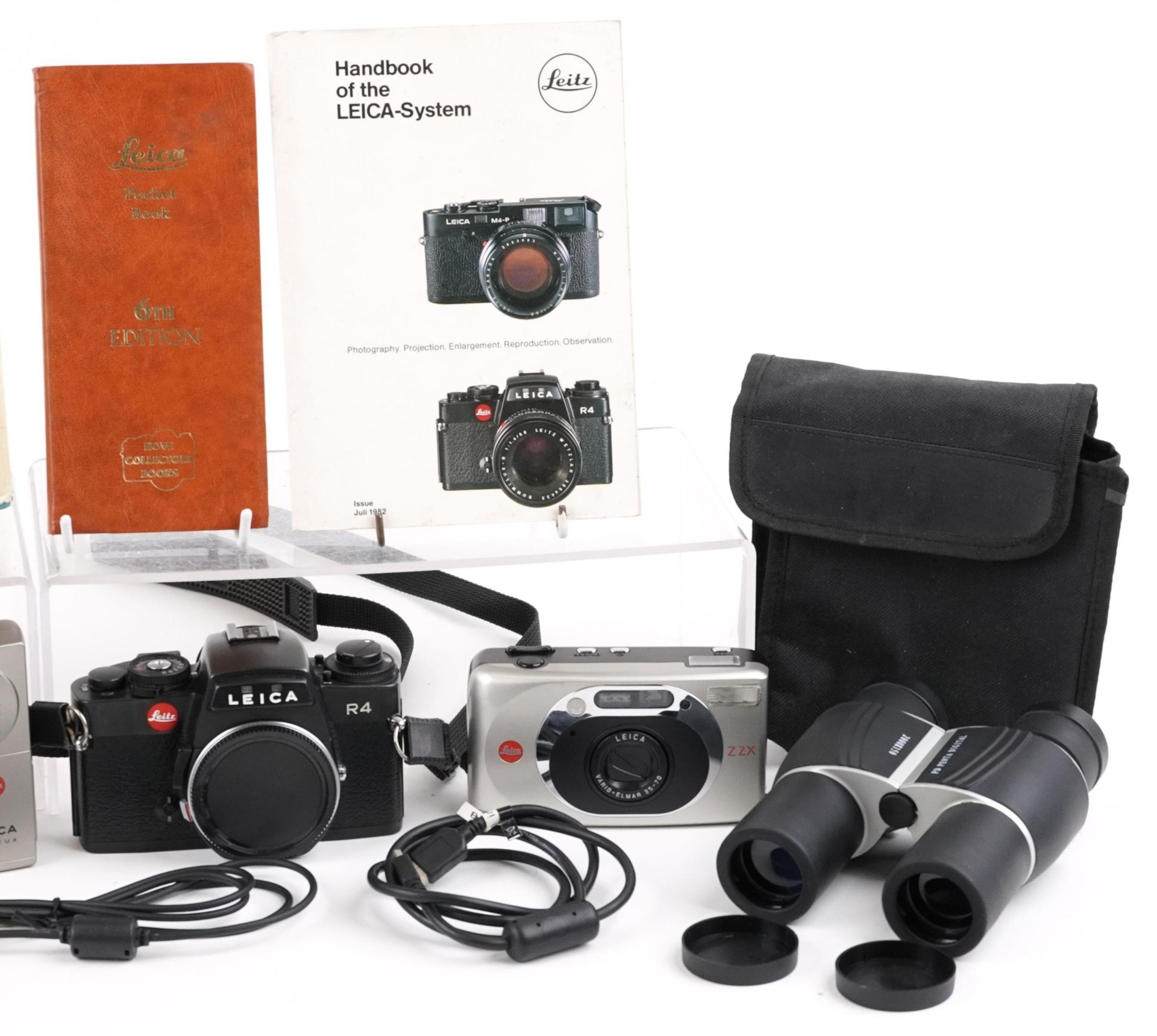 Cameras, binoculars and accessories, predominantly Leica including Z2X Digilux and R4 : For - Image 3 of 3