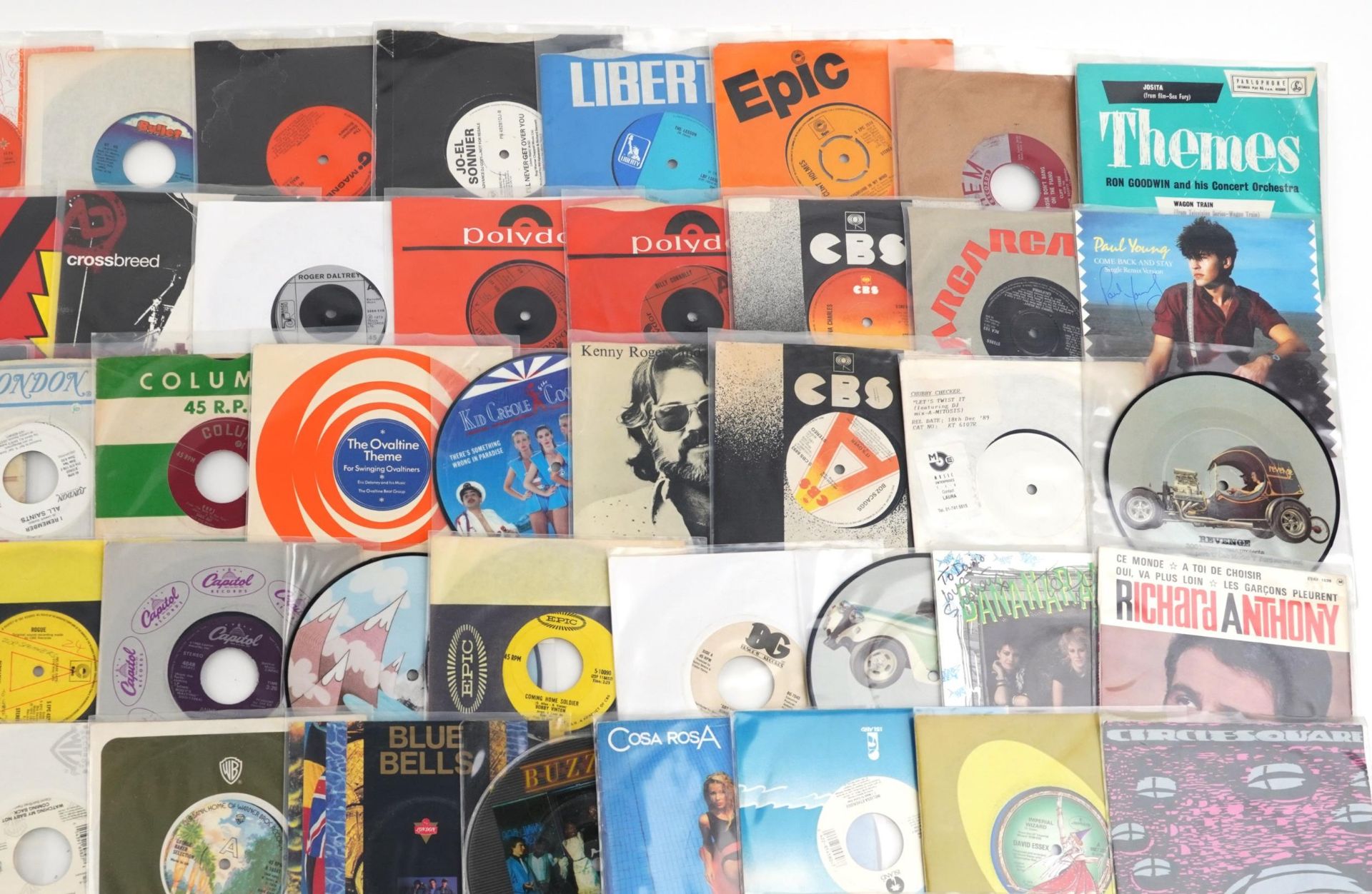 45rpm records including Mike Oldfield and Dick Hyman : For further information on this lot please - Image 3 of 5