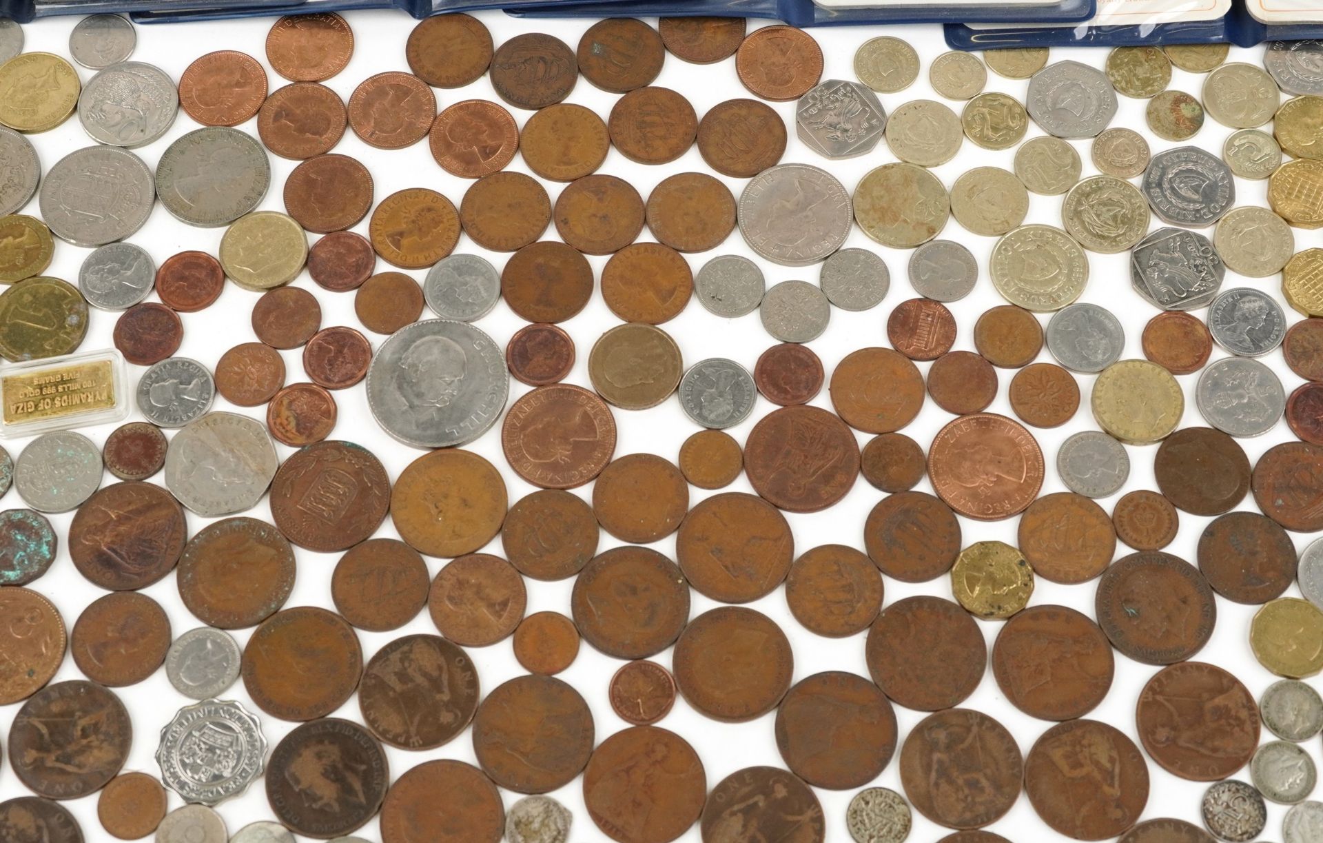 Collection of antique and later coinage and glass marbles : For further information on this lot - Bild 5 aus 9