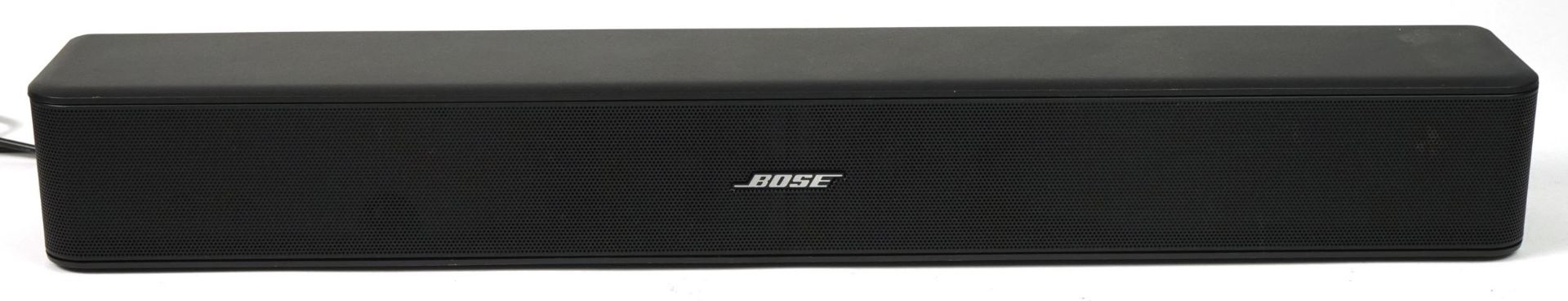 Bose sound bar with remote controls, the sound bar model 418775 : For further information on this