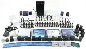 Seiko, large jewellers wristwatch display stand : For further information on this lot please visit