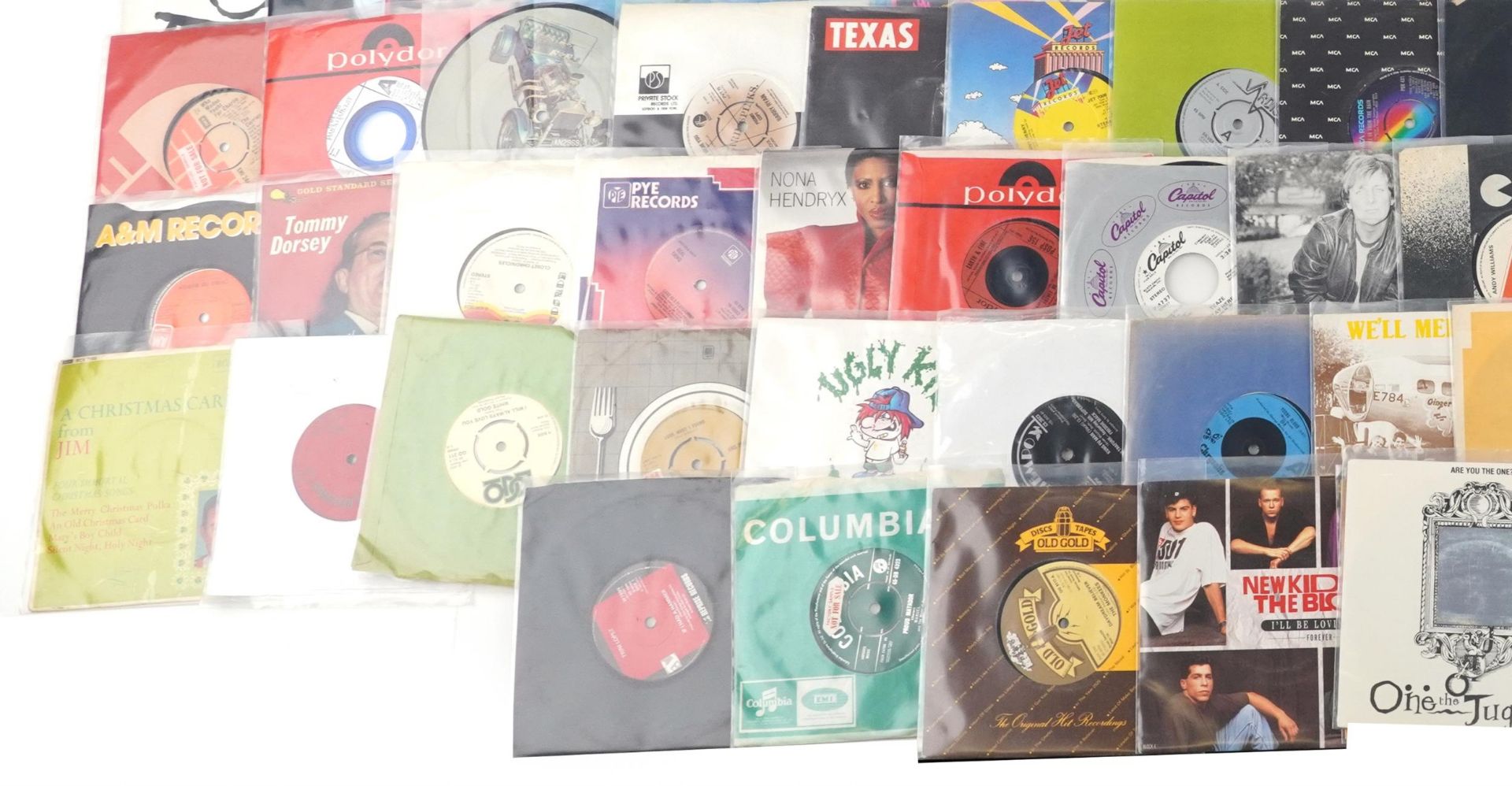 45rpm records including Junior Campbell, The Fortunes, Steve Wright and the Beatmasters : For - Bild 4 aus 5
