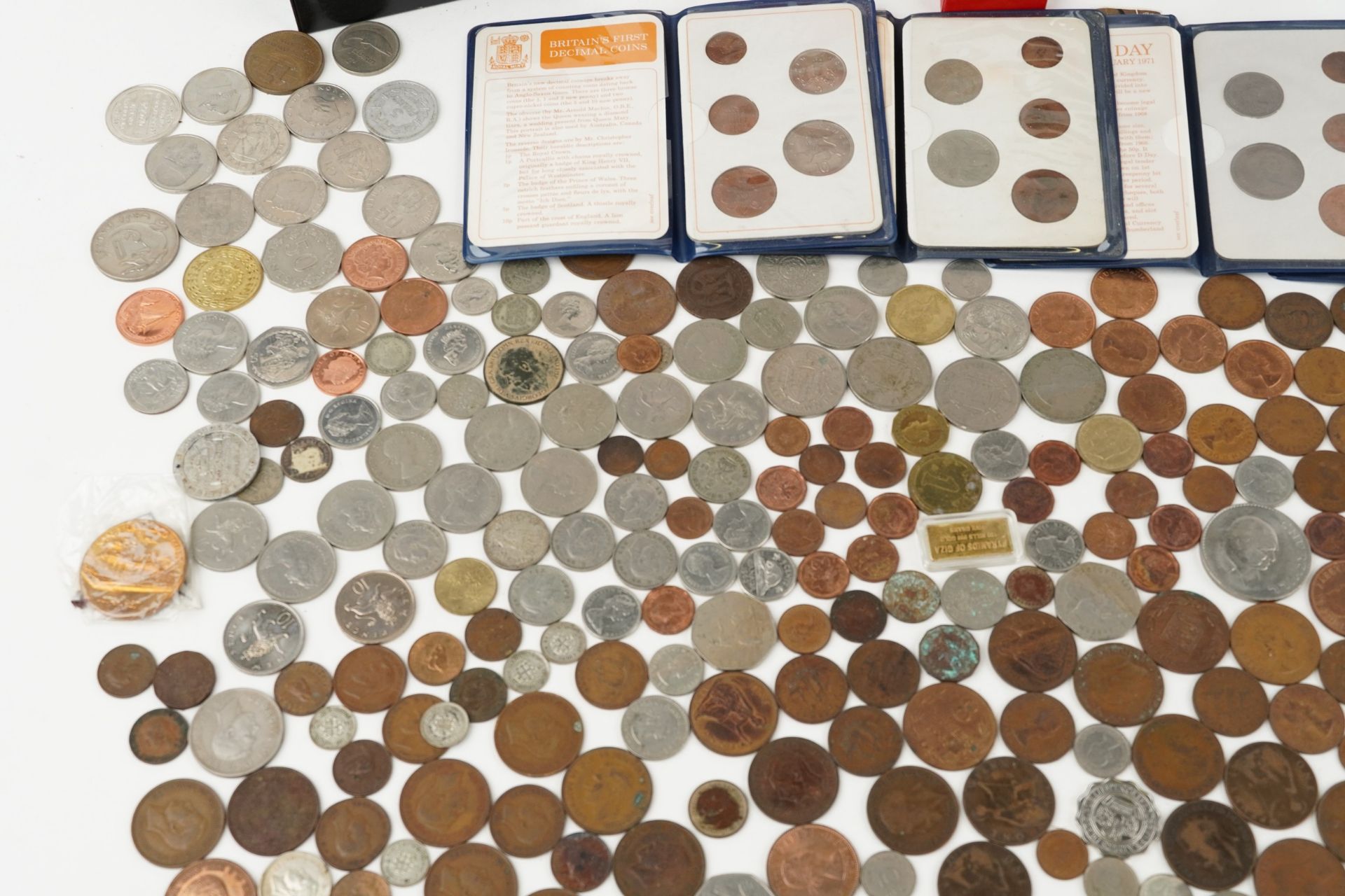 Collection of antique and later coinage and glass marbles : For further information on this lot - Bild 4 aus 9