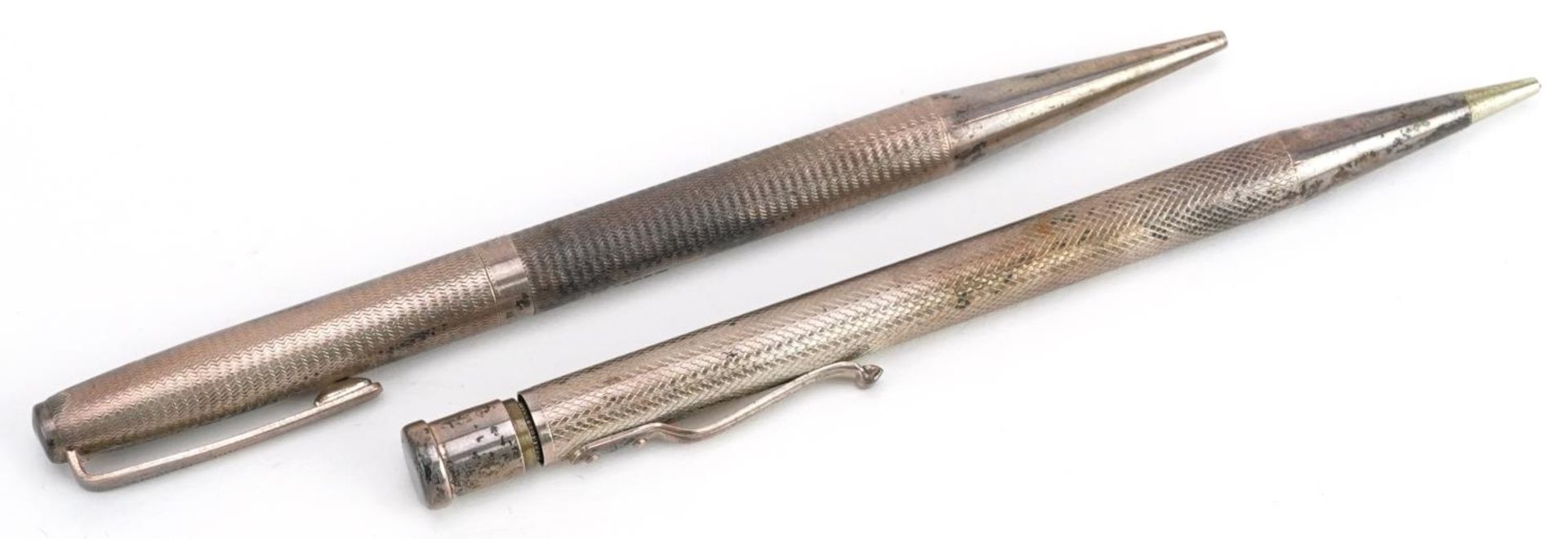 Two Yard-O-Led silver propelling pencils with fitted cases : For further information on this lot - Image 4 of 5