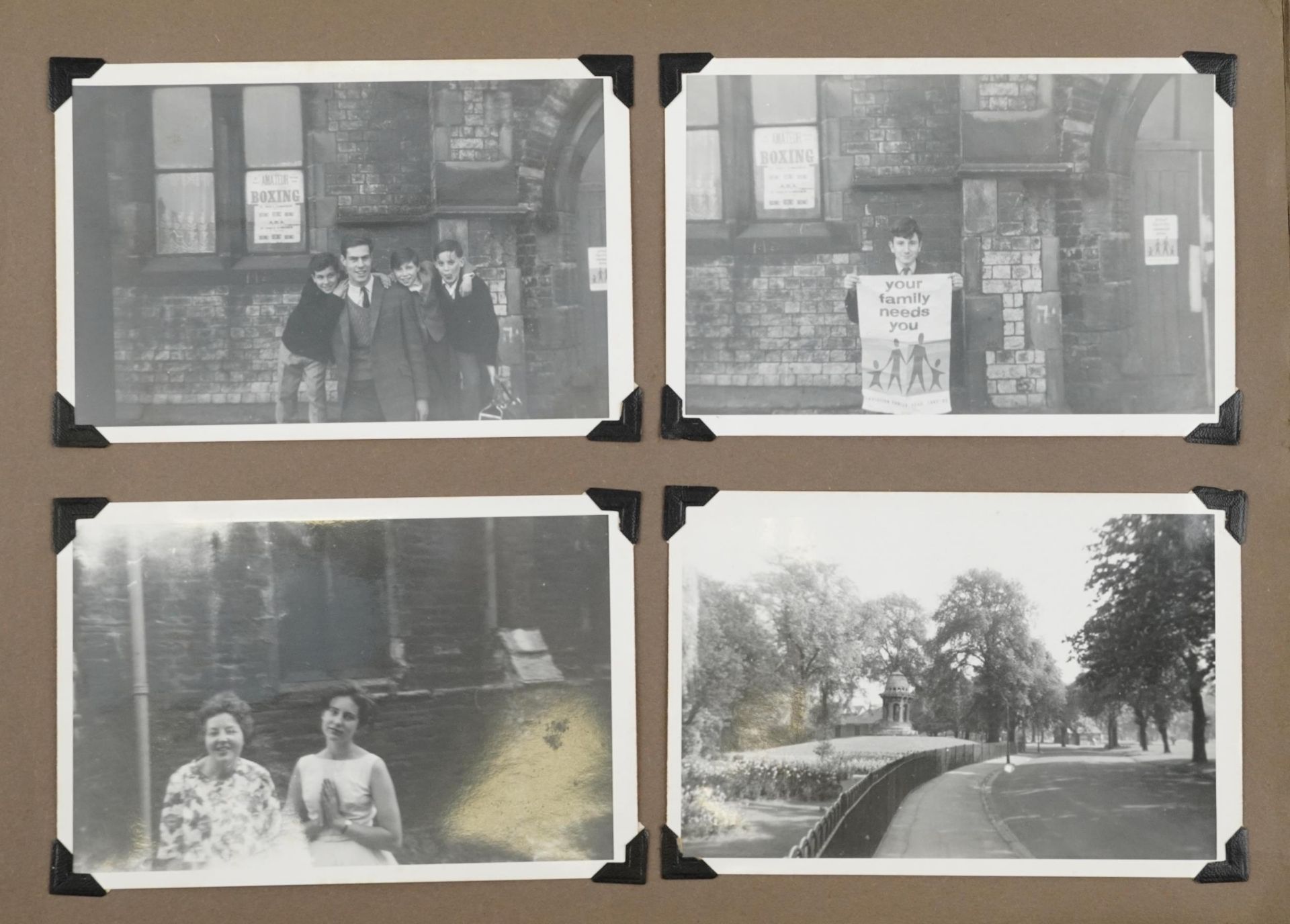 Large collection of predominantly Victorian and later social history photographs, some arranged in - Image 8 of 14