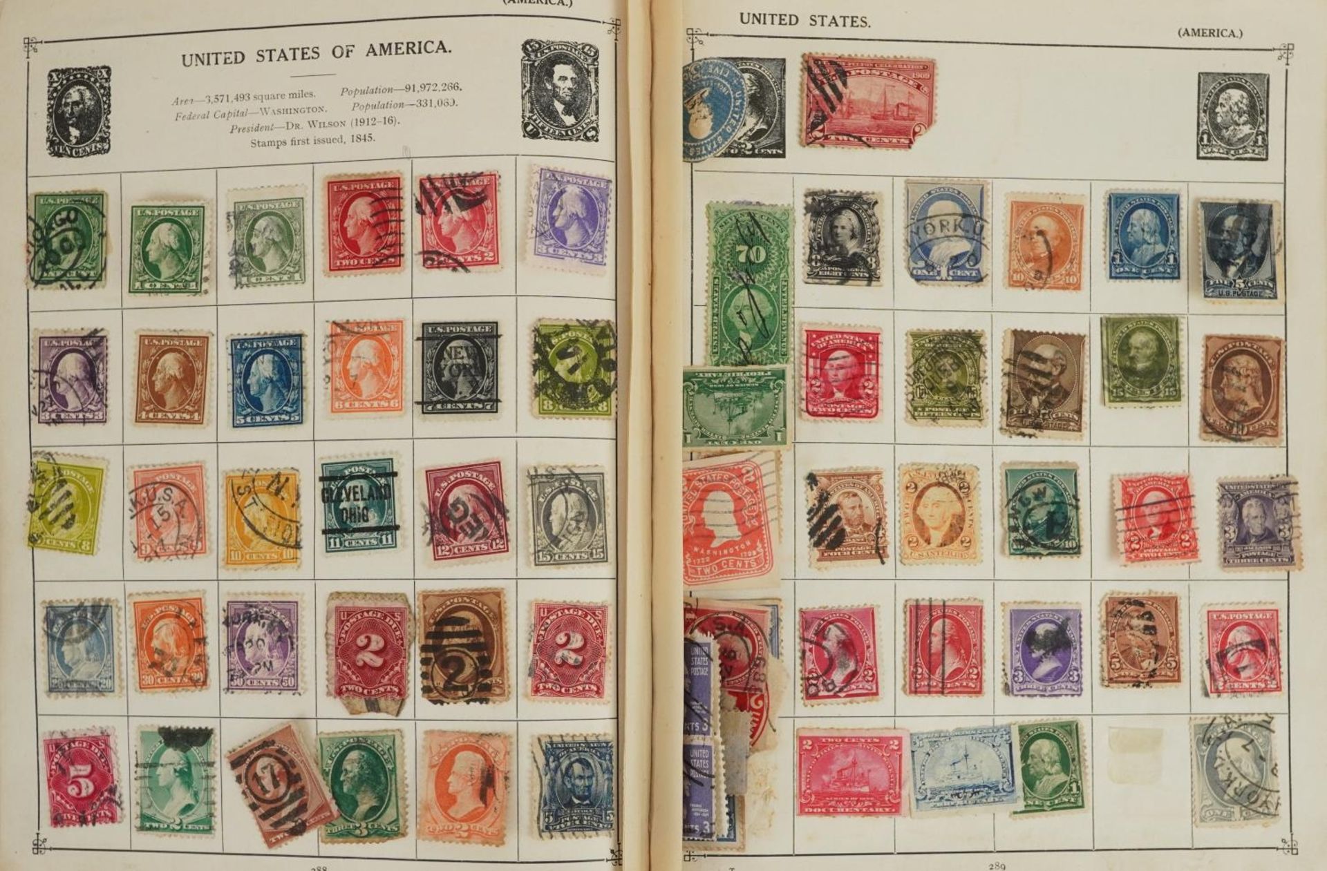 Collection of antique and later British and world stamps predominantly arranged in albums and - Bild 5 aus 11