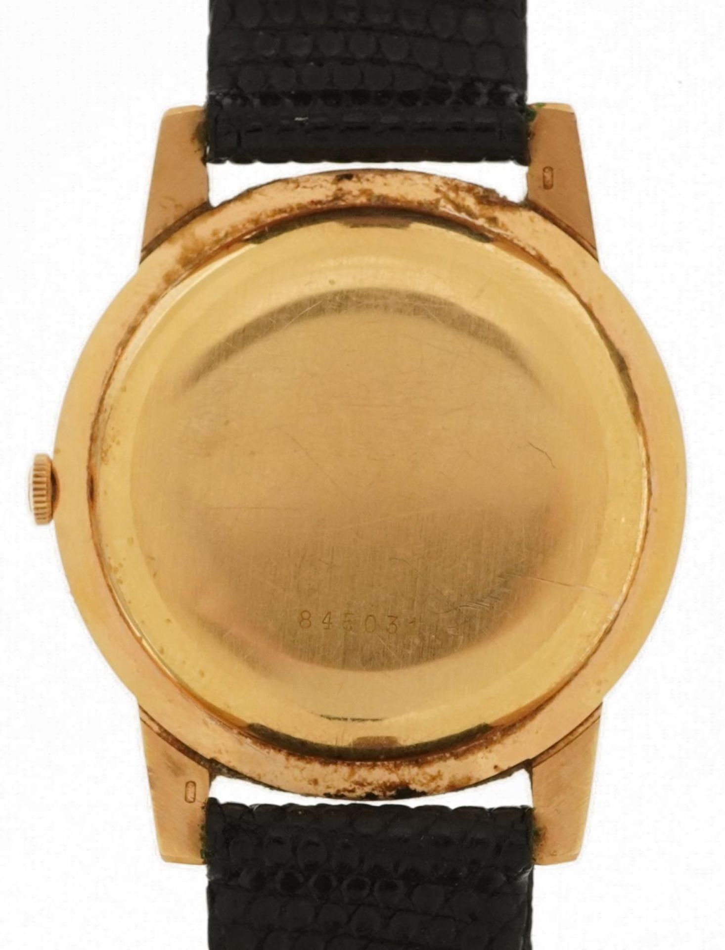 Zenith, gentlemen's 18ct gold automatic wristwatch, the case numbered 845031, 35mm in diameter, - Bild 3 aus 6