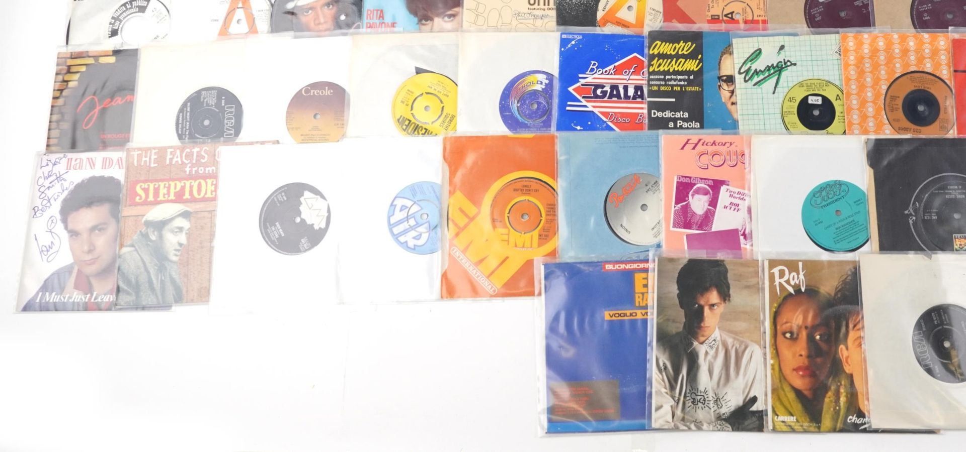 45rpm records including Steve Saxon, Kenny Nolan and Maurice Albert : For further information on - Bild 4 aus 5