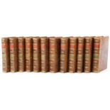 The History and Topographical Survey of the County of Kent, set of 18th century leather bound