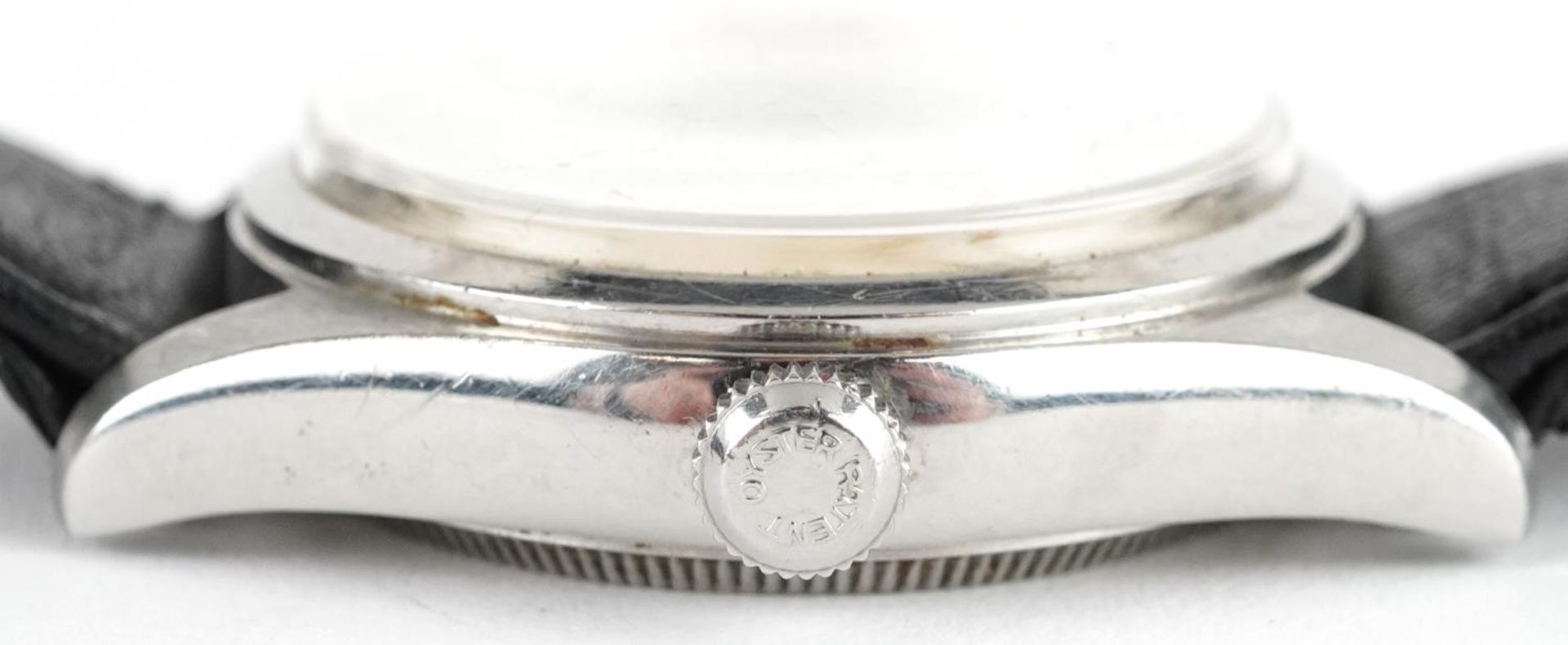 Tudor, gentlemen's stainless steel Tudor Oyster wristwatch, 33mm in diameter : For further - Image 4 of 4