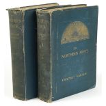 In Northern Mists, two hardback books by Fridtjof Nansen volumes 1 and 2, volume 1 published