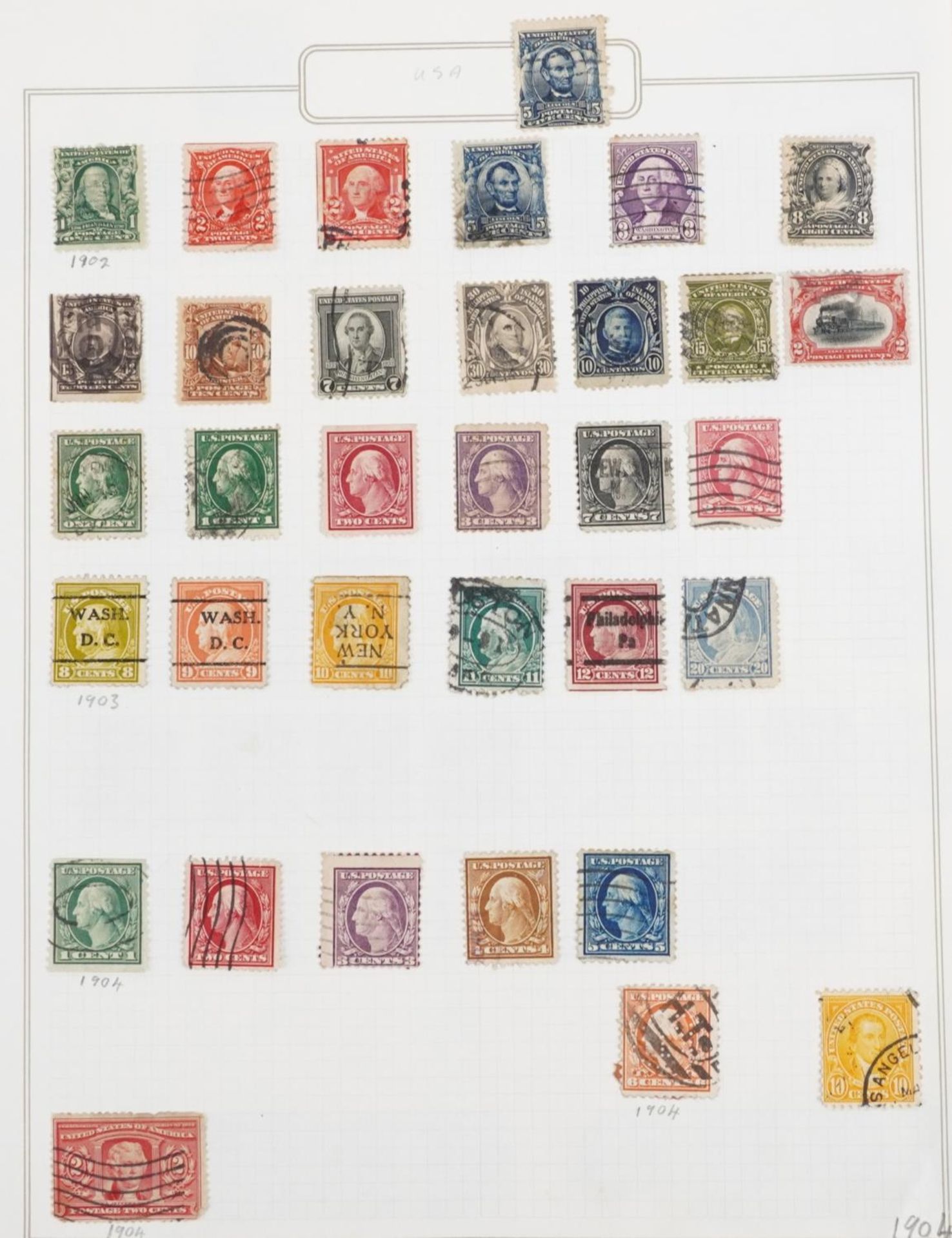 Extensive collection of antique and later world stamps and postal history, predominantly arranged on - Image 9 of 10