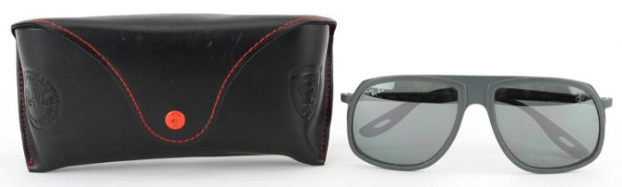 Pair of Ray-Ban Ferrari edition Liteforce sunglasses with case