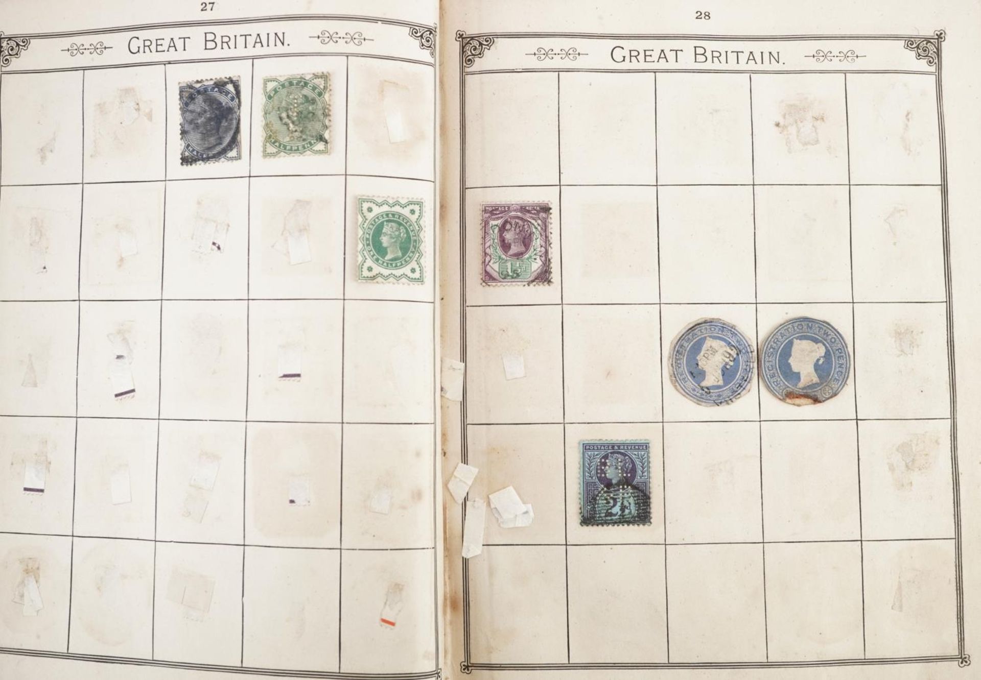 Collection of 19th century and later stamps arranged seven stock books and albums including Ireland, - Image 21 of 32