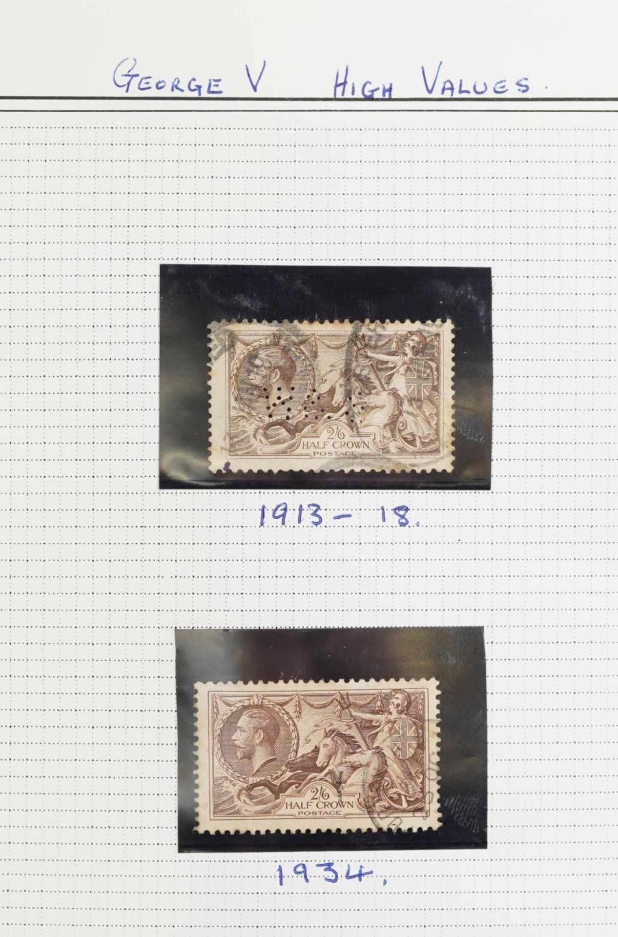 The Facile Philatelic album by Stanley Gibbons housing various Victorian and later stamps - Bild 10 aus 15