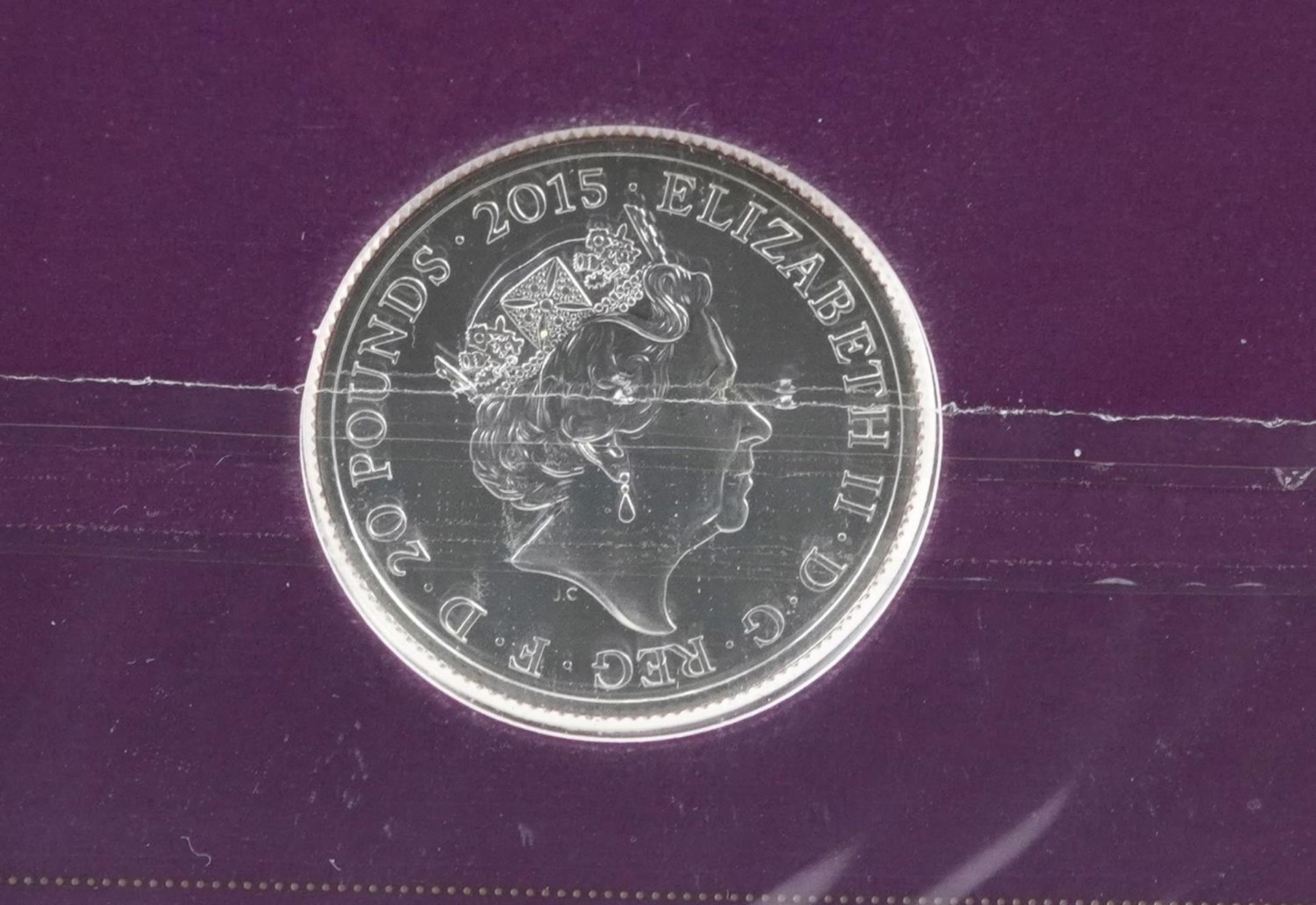 Five Elizabeth II 2015 Longest Reigning Monarch fine silver coins by The Royal Mint - Image 4 of 4