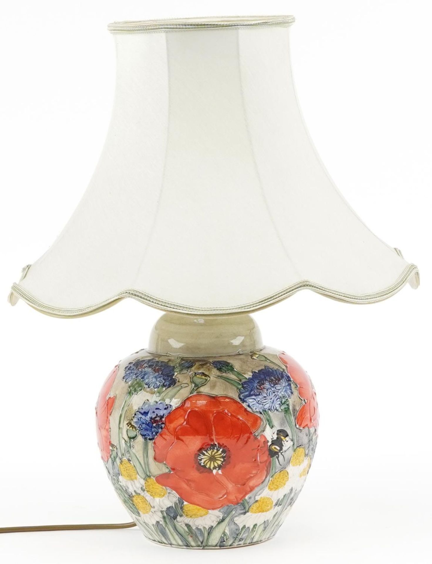 Jonathan Cox Farmer's Nightmare table lamp with shade, 51.5cm high