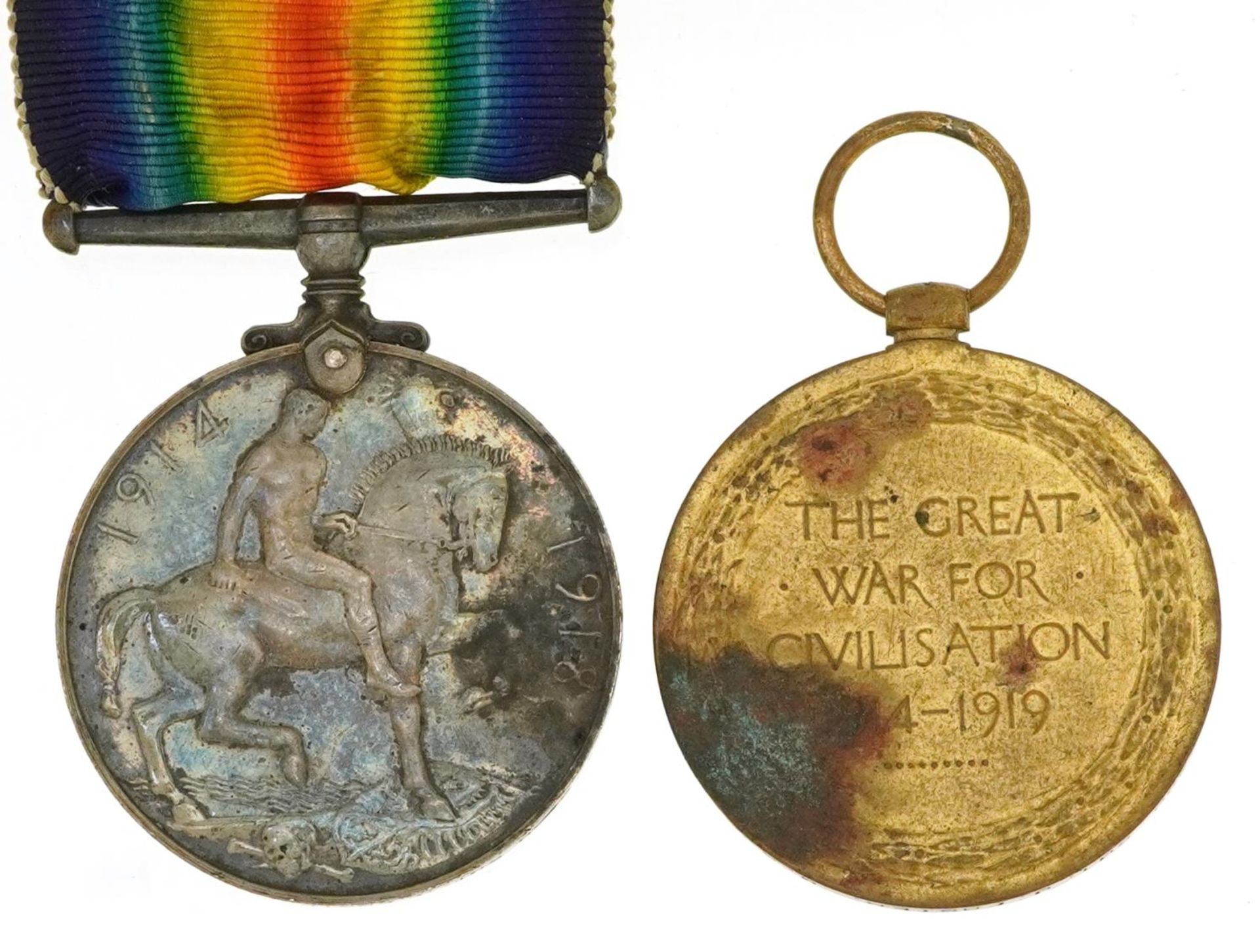 British military World War I pair awarded to 5250SJT.J.FOSTER.N.G.D - Image 3 of 5