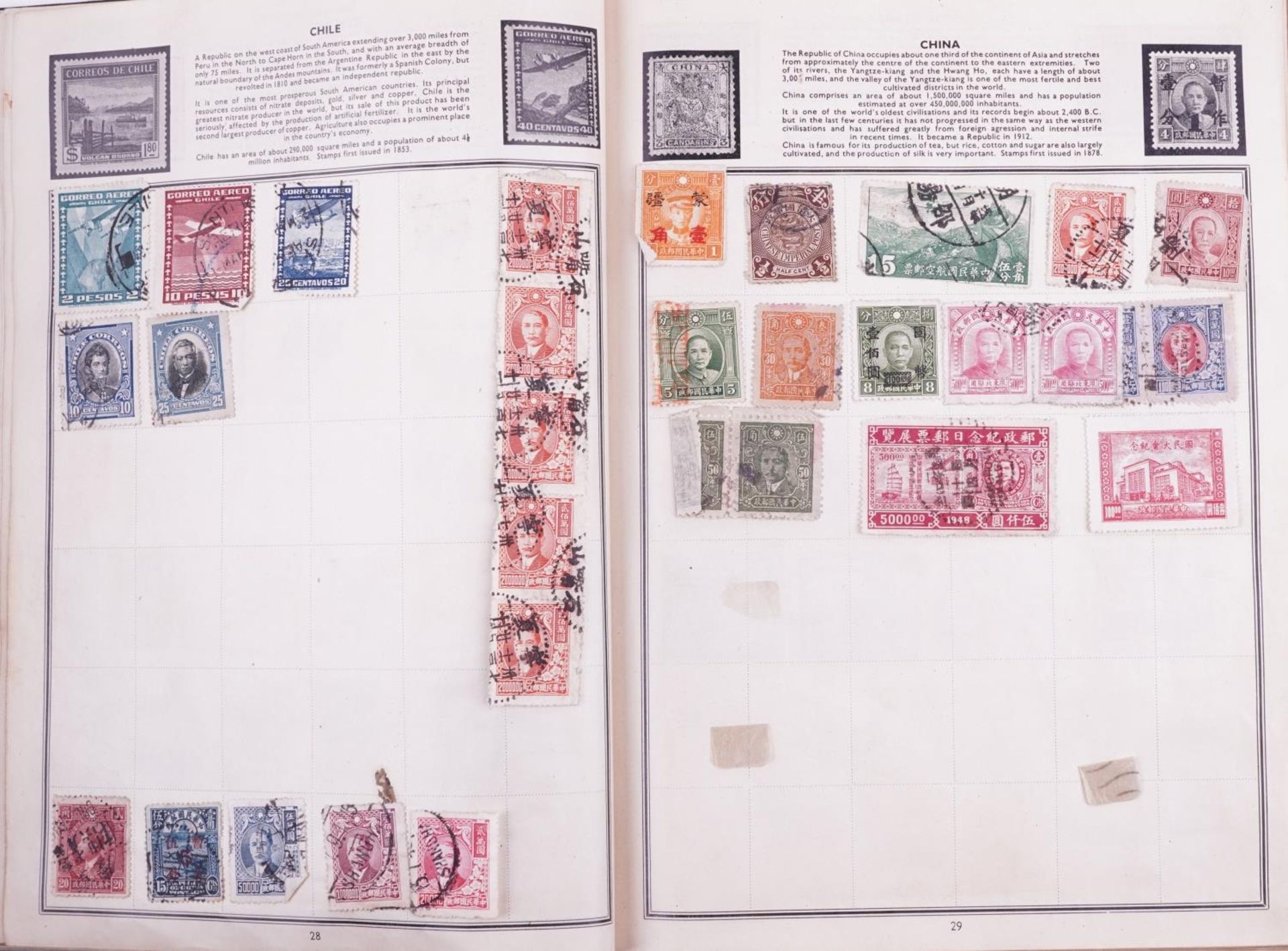 Collection of 19th century and later stamps arranged seven stock books and albums including China, - Image 5 of 19