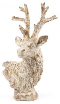 Large naturalistic study of a stag's head