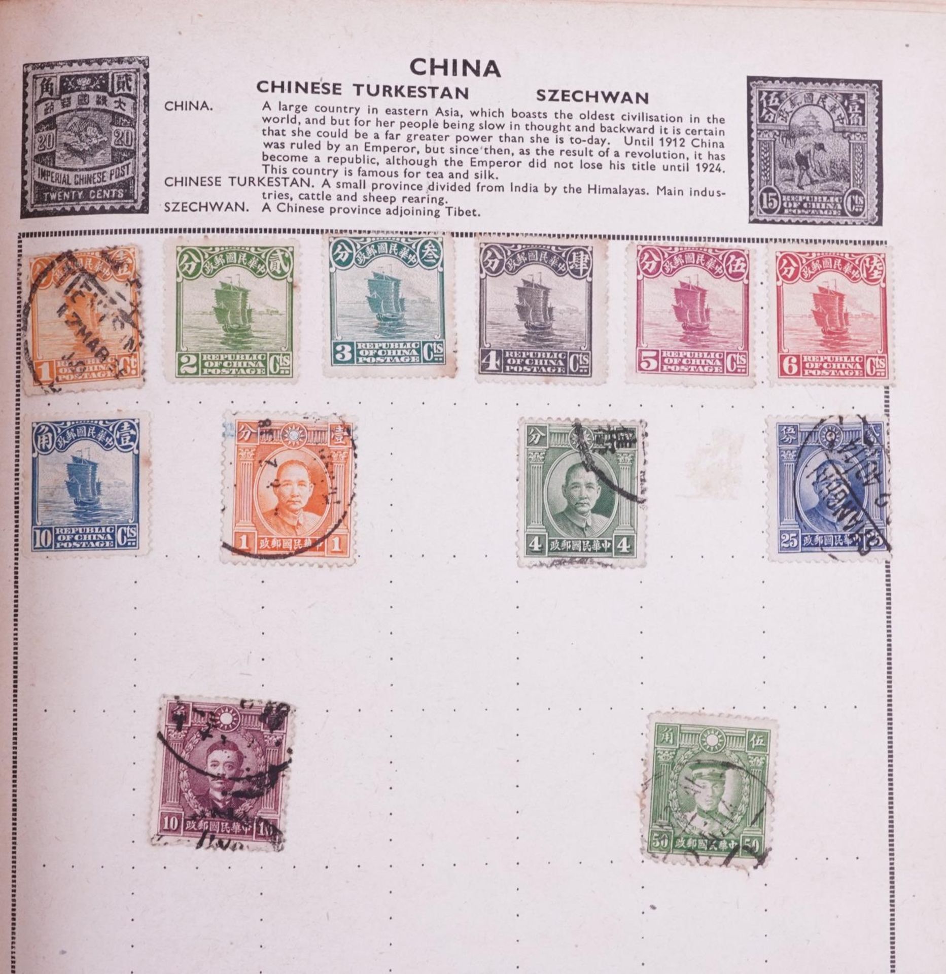 Collection of 19th century and later stamps arranged seven stock books and albums including China, - Image 3 of 25