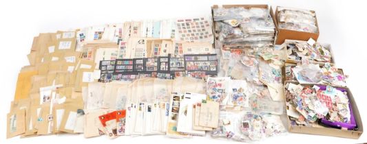 Extensive collection of antique and later British and world loose stamps and postal history