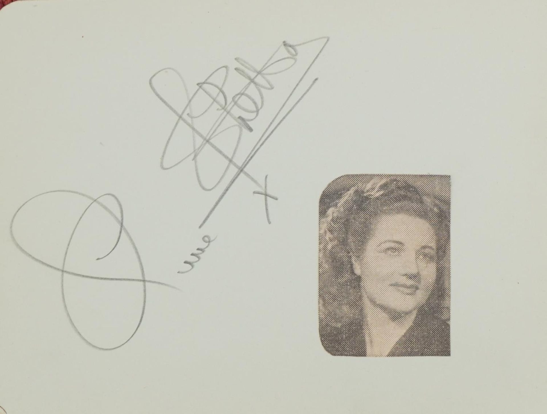 Two early 20th century autograph albums housing various autographs - Image 5 of 13