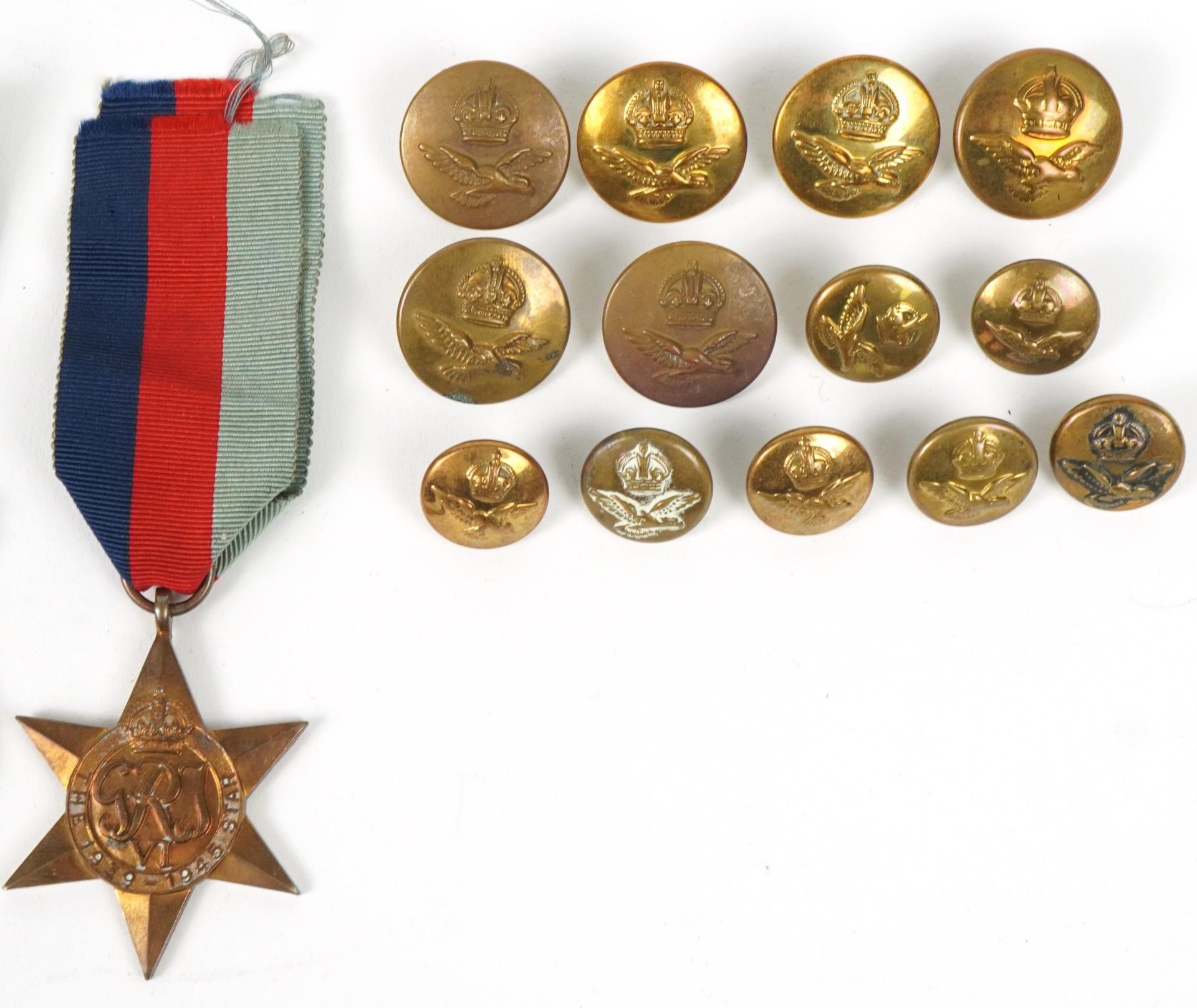 British military World War II Royal Air Force medal group relating to Leading Aircraftman L D - Bild 3 aus 6