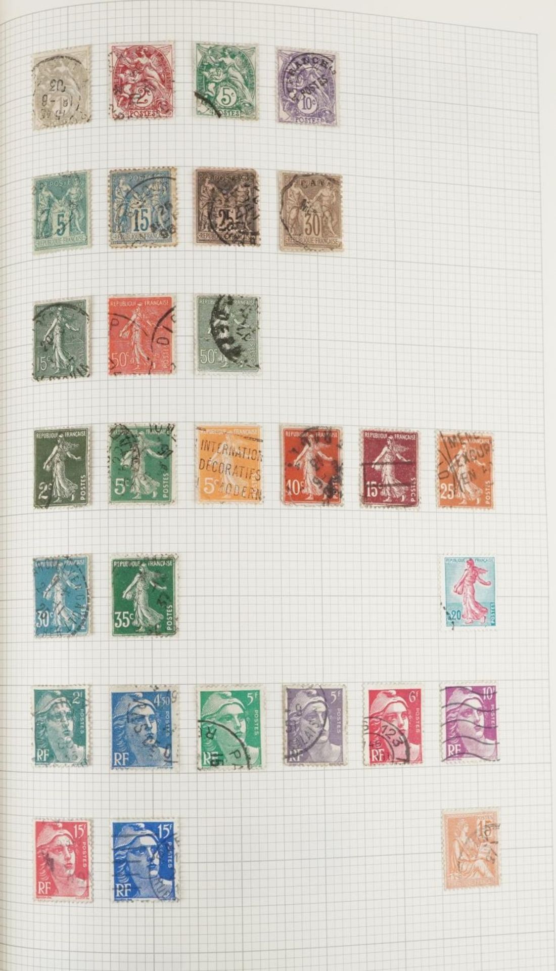Collection of 19th century and later stamps arranged seven stock books and albums including Ireland, - Image 9 of 32