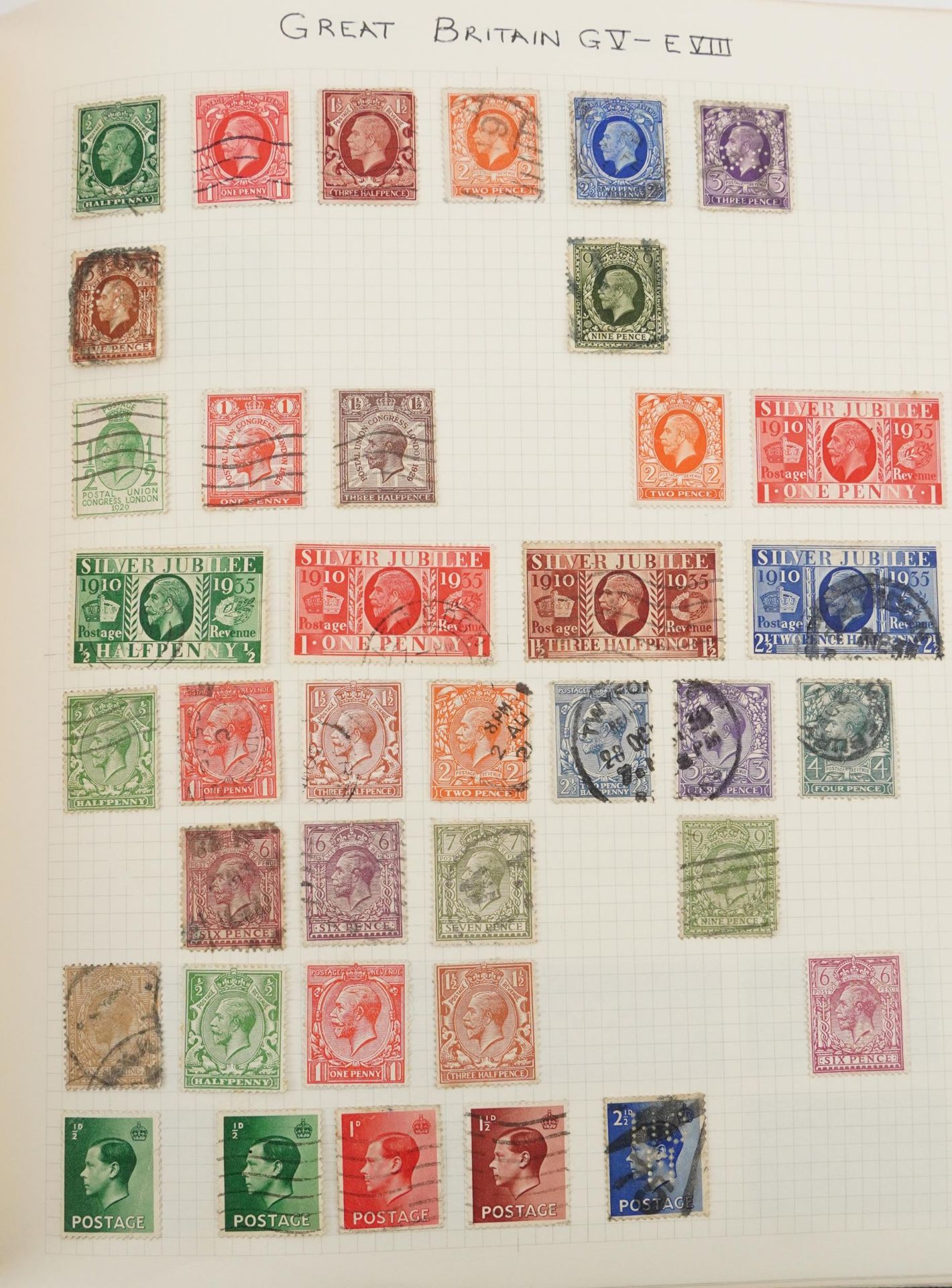 Collection of 19th century and later stamps arranged seven stock books and albums including Great - Image 22 of 37